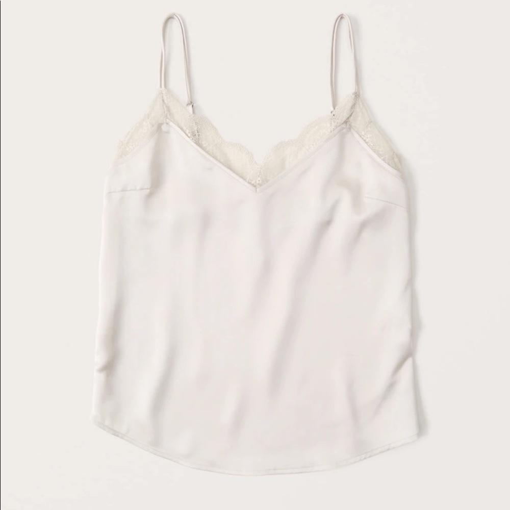 Abercrombie lace trim cami